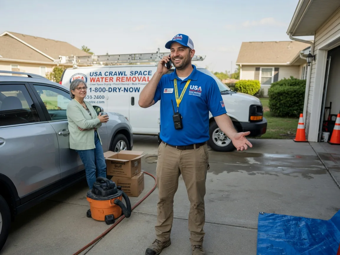 Crawl Space Water Removal Oxford, MS FAQs